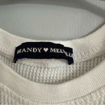 Brandy Melville  Whitr Ribbed Short Sleeve Top Size XS Photo 2