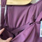 NEW Kindred Bravely Gathered Maternity One Piece Swimsuit Maroon Purple Size XL Photo 3