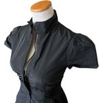 BCBGMAXAZRIA Womens BCBGMaxazira BCBG MAX AZRIA Black Zip Taffeta Dress - Sz 0 Photo 1