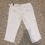 Maurice's White Denim Jean Capris Photo 3