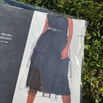 Party City NIB Adult Netflix Wednesday Addams Raven Dress / Gothic Schoolgirl Costume Photo 2