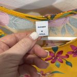 Old Navy Floral Print Sleeveless Tank Dress Yellow Pink White - Size M Photo 1