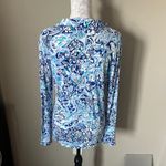 Lilly Pulitzer  Intimates Floral Long Sleeve Pajama Top Soft Medium Photo 5