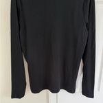 Ralph Lauren Lauren Ralph Women's Top Pullover Long Sleeve XL Black Gold Buttons Preppy Photo 2