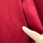 Vintage Sag Harbor 100% Wool Blazer Jacket Academia Preppy Holiday Office W 8P Red Photo 5