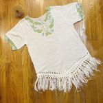 Women Boho Crochet Swimsuit Coverup Butterfly Knitted Tassel Kimono Beach Medium Photo 2