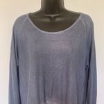 Fritz & Ginger Long Sleeve Blouse Blue Size M Photo 1
