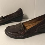 Naturalizer brown wedge comfort shoes size 8 M Photo 2