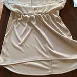 BCX New without tags High/Low Khaki Ruffle Skirt Photo 5