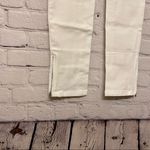 Martha Stewart Women’s Knit Denim Ankle Jeans w/ Zipper White Size 0 Reg *FLAW* Photo 3