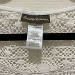 Tommy Bahama White Sleeveless Floral Lace Slip Dress L Photo 3