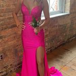 Sherri Hill Gipper Prom Hot Pink Dress Photo 0