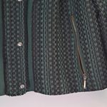 Per Se  green Short jacket 2 Tone SNaps sz 16 XL Plus Photo 3