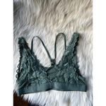 Aerie  Chic Floral Lace Bralette in Soft Green Photo 1