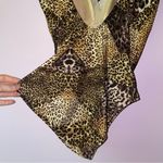 Vintage Size L Leopard Print One Piece Swimsuit Bikini Brown Size M Photo 6