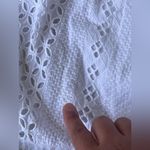 J.Crew  White Eyelet Midi Dress Photo 9