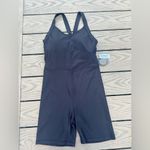 Old Navy NWT  black 5inch size small  romper athletic built in bra Photo 1