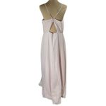 Sorella Vita Altered Blush Pink Pleated Bodice Floor Length Strapless Dress Size Photo 2