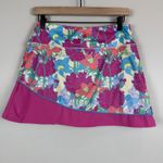 Birdies And Bows Athletic Skort Women S Multi Floral Performance Pickleball Golf Photo 3