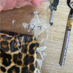 Animal Print Skirt Black Size M Photo 4