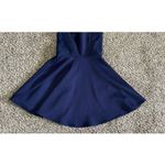 Francesca's Junior Navy Blue‎ A Line Dress size XXS Photo 2