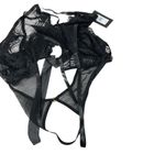 Frederick's of Hollywood Frederick’s Of Hollywood Brielle Black Lace Teddy NWT L/XL Sexy Low Cut Lingerie Photo 5