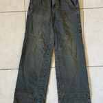 PacSun  Wide Leg High Rise Baggy Jeans Dark Wash size 23 00 Photo 0