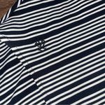 Lauren Ralph Lauren One Piece Swimsuit Black and White Striped Size 14 Photo 2