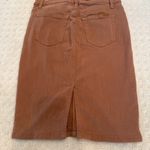 joe's jeans Joe’s Jeans Rust Brown Denim Pencil Skirt Women’s 28 Photo 4