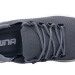 NWT ~ Gray Slip On Lace Front Lightweight Sneakers Athletic Shoes ~ Women 8 1/2 Size 8.5 Photo 5