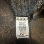 Carmela Black and Silver/Gold Poncho Blouse Photo 3