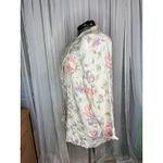 blazer floral pastel pink green boxy boyfriend power Size 28W Photo 7