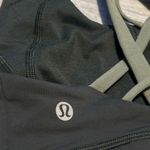 Lululemon Athletica Green and Olive Sports Bra Photo 2