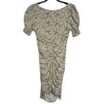 Bardot Cindy Sweetheart Ruched Mini Dress Soft Yellow Floral NWT 6 Small Photo 8