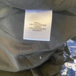 Belle Sky Belle & Sky women's size small blue black long sleeve zip up bomber jacket Photo 11