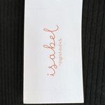 Isabel XXL Black Ribbed Cropped Maternity Crewneck Long Sleeve Top Size undefined Photo 2