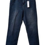 So Lifting By Chicos Slim Leg Jean Deep Sapphire Size 3 Short City NWT Photo 0