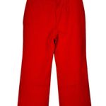 Show Me Your Mumu DJ Cropped Pants Red Suiting size Medium NWT Flared Belted Photo 9