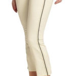 L'Agence Nadia Side-Tape Jeans Cream Women's Sz 25 NWT Photo 0