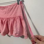 Abercrombie & Fitch Vintage  Y2K Micro Mini Skirt Size Medium / Large Pink Ruffle Photo 3