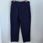 Urban Outfitters  Navy Blue Button Front Casual Pant Straight Leg US 6 Photo 1