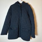 Ralph Lauren  Black Quilted Hooded Coat Women's XL‎ Photo 1