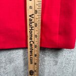 Leslie Fay  Sportswear Blazer 10 Vintage 90s Red Single Button Casual Career Photo 9