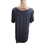 Old Navy Luxe Women's Striped Tunic Top - Blue and White - Size L Photo 1