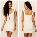Free People  Intimately Medallion Crochet Bodycon Dress size Medium/Large Photo 1