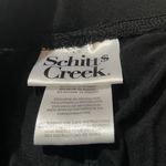 Isaac Morris NWT Schitt’s Creek Official Black Flared Knit Yoga Pants Elastic Waist New XS Photo 9