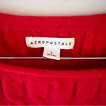Aeropostale  Red Textured Cable knit Pullover Sweater Soft Plush NEW Size Small Photo 3