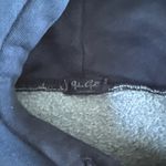 Brandy Melville J Galt USA Oversized Hoodie with Flag in Navy Blue Photo 2