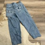 American Eagle  distressed ripped relaxed mom jeans Photo 4