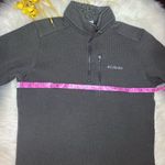 Columbia dark olive green pullover sherpa neck sz large Photo 5